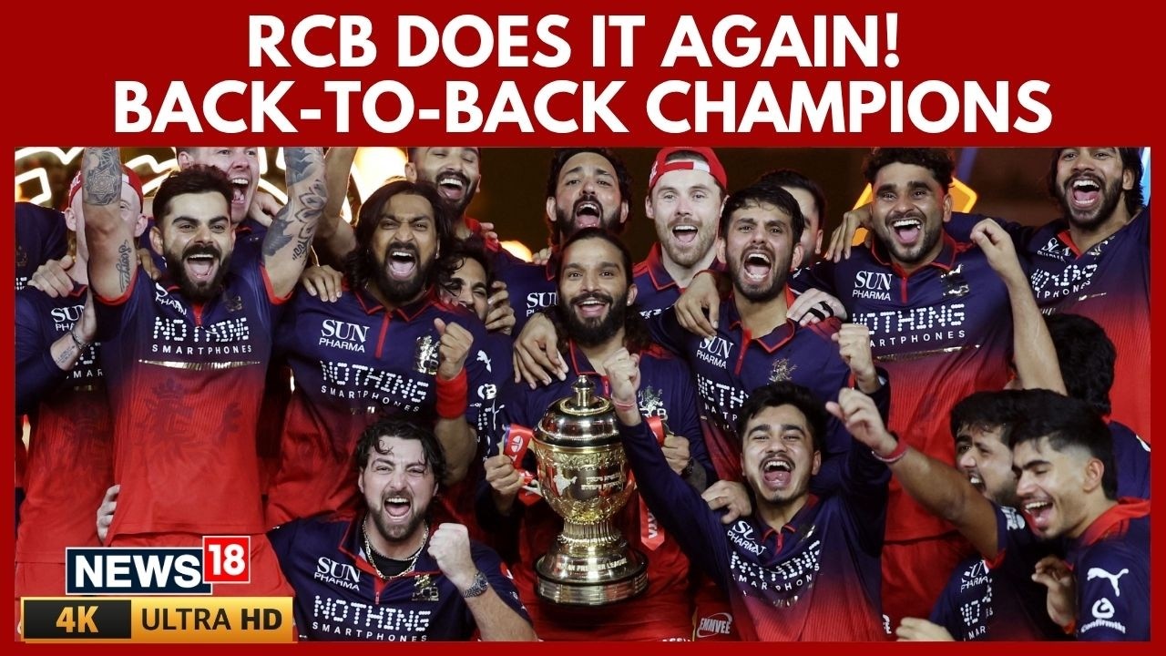 Kohli Shines as RCB Win Back-to-Back IPL Titles! Fastest IPL Fifty Powers Historic Triumph | N18V