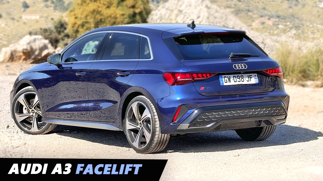 Essai AUDI A3 (Facelift) 35 TDI, le diesel pour les longs trajets
