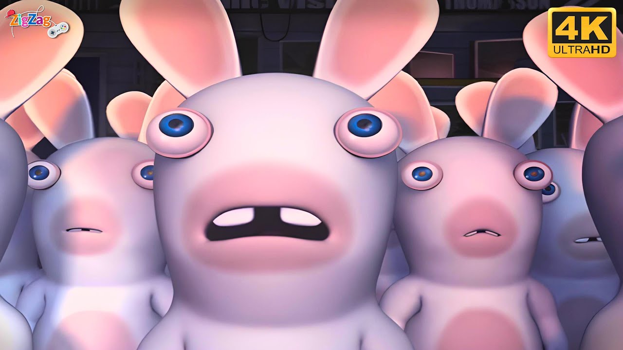 Rayman Raving Rabbids 2 | All MiniGames | Wii 4K @ZigZagGamerPT