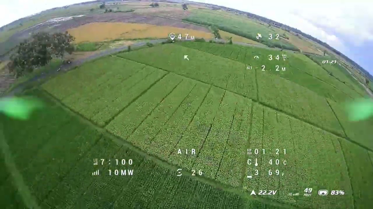 Belajar acro tipis tipis, maiden flight speedybee mario 5 XH.