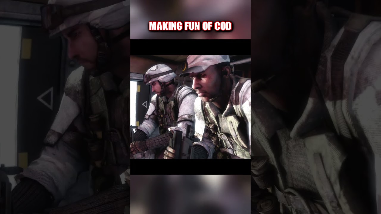 Bad Company 2 высмеивает CoD (Battlefield Bad Company 2)