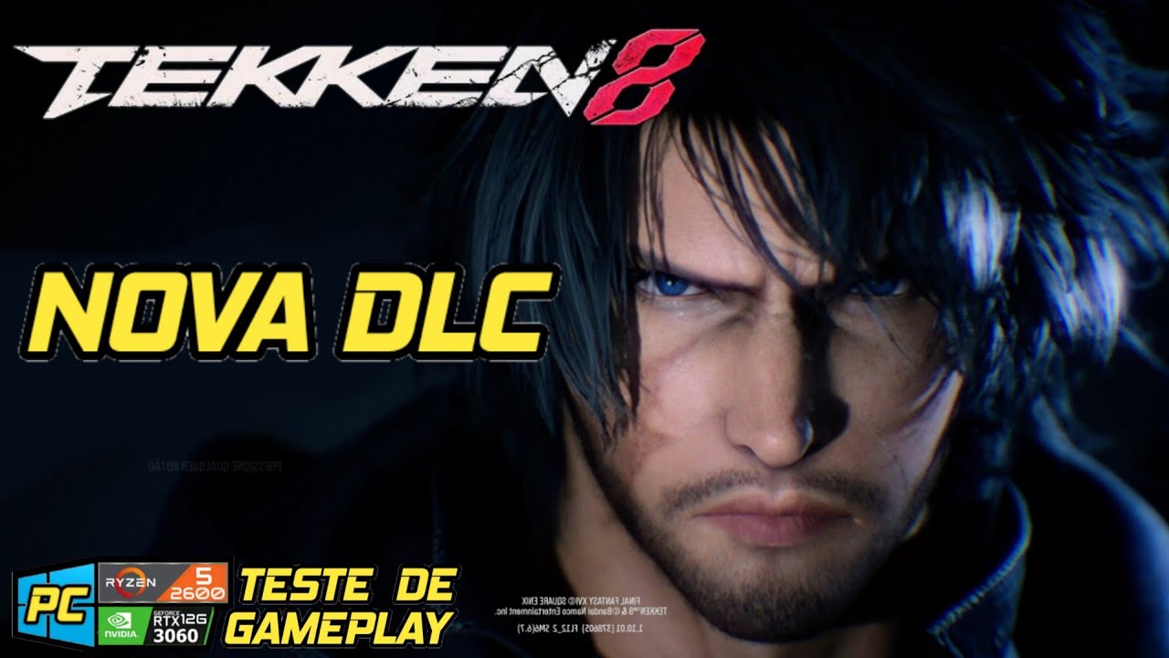 TEKKEN 8 - Clive Rosfield FF16 DLC: Gameplay Teste no PC! 🎮🗡️