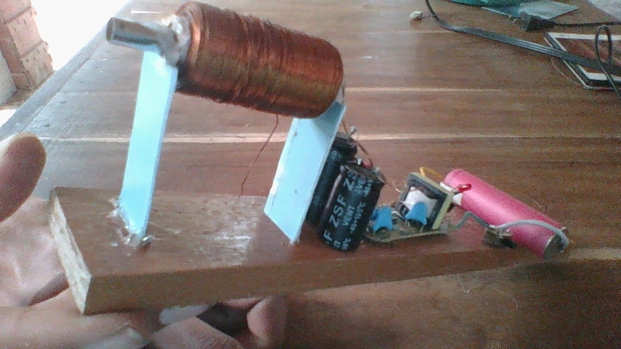 Homemade 5000J coilgun, a powerful coilgun 2017