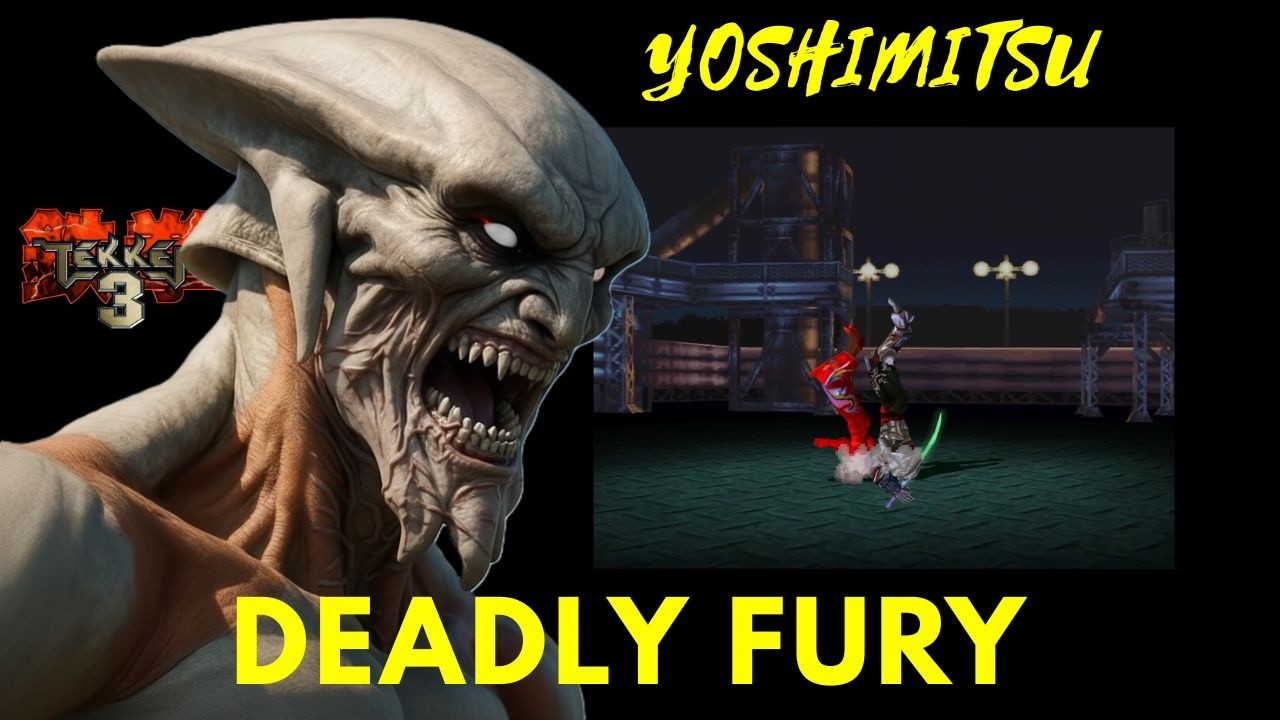 Tekken 3 - YOSHIMITSU - DEADLY FURY (УРОВЕНЬ СЛОЖНОСТИ: СЛОЖНЫЙ)