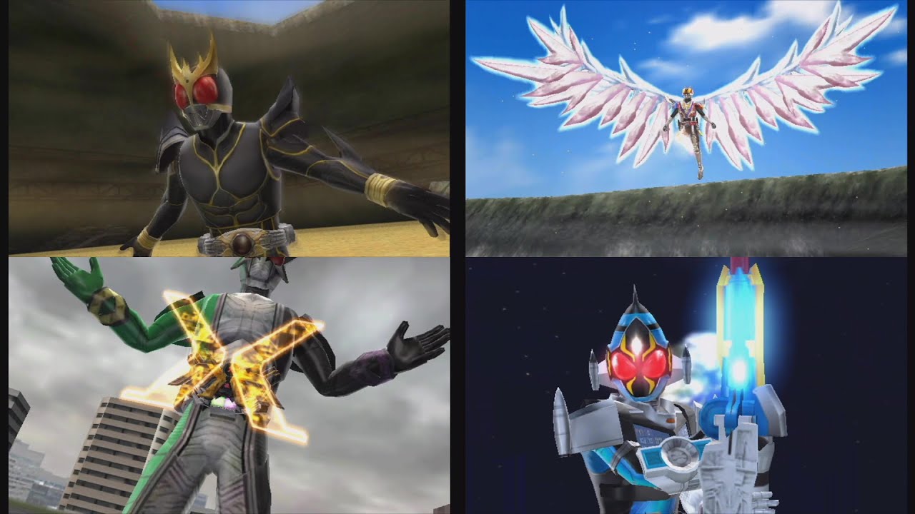 仮面ライダー超クライマックスヒーローズ - 全必殺技集