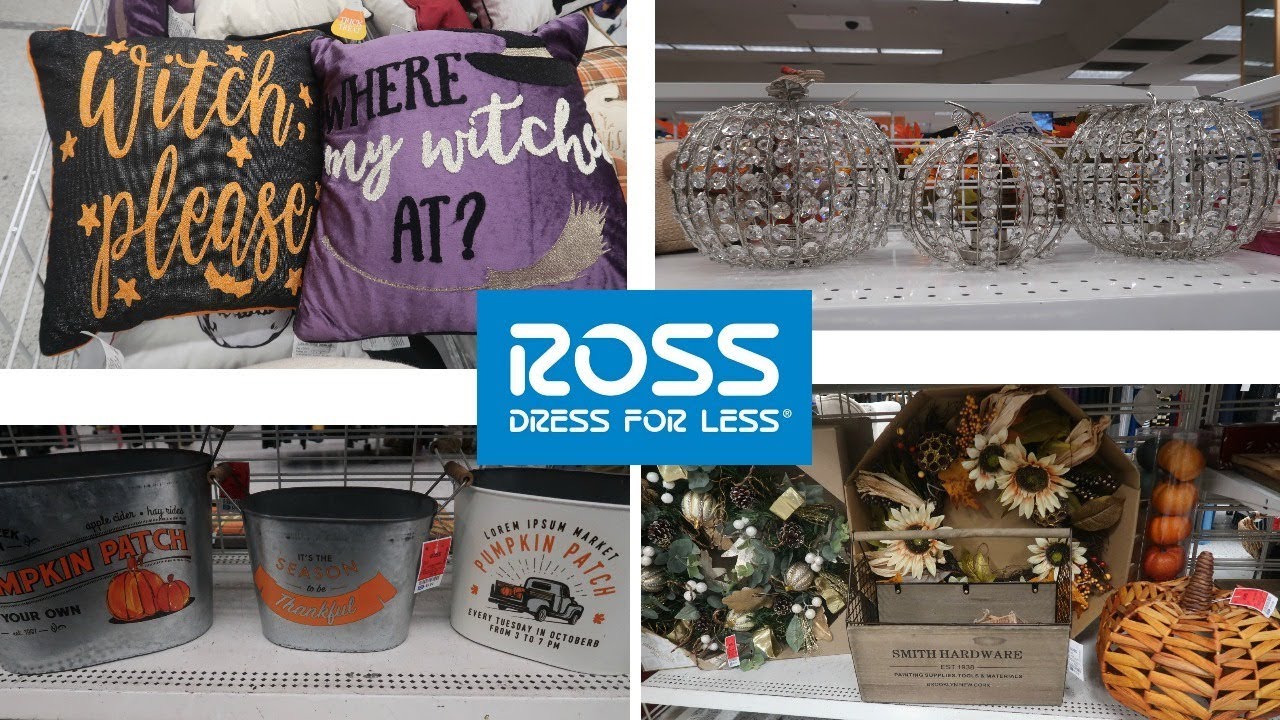 ROSS DRESS FOR LESS!!! FALL & HALLOWEEN DECOR