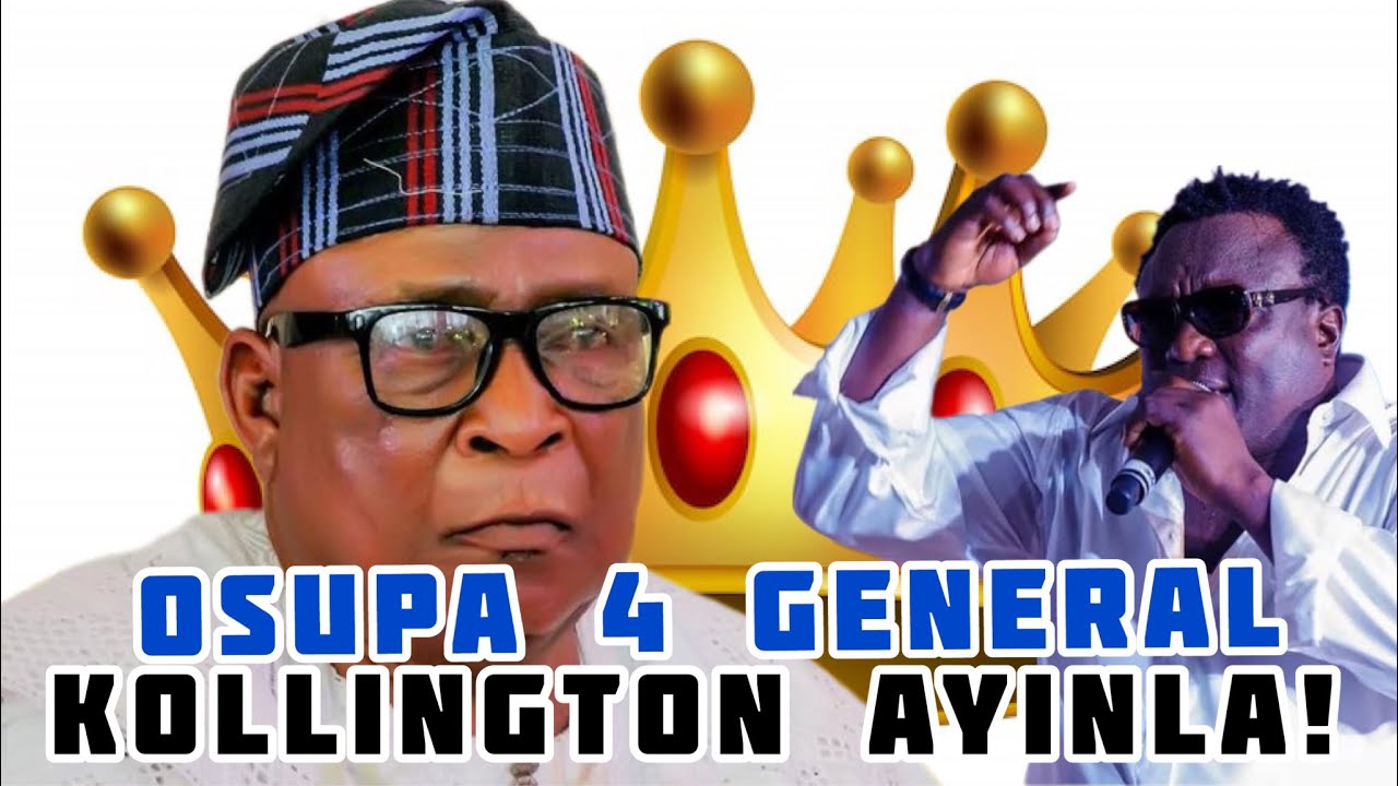 OSUPA SHOWS TOTAL RESPECT TO GENERAL KOLLINGTON AYINLA, ALONGSIDE BARRISTER AT A RECENT EVENT💐