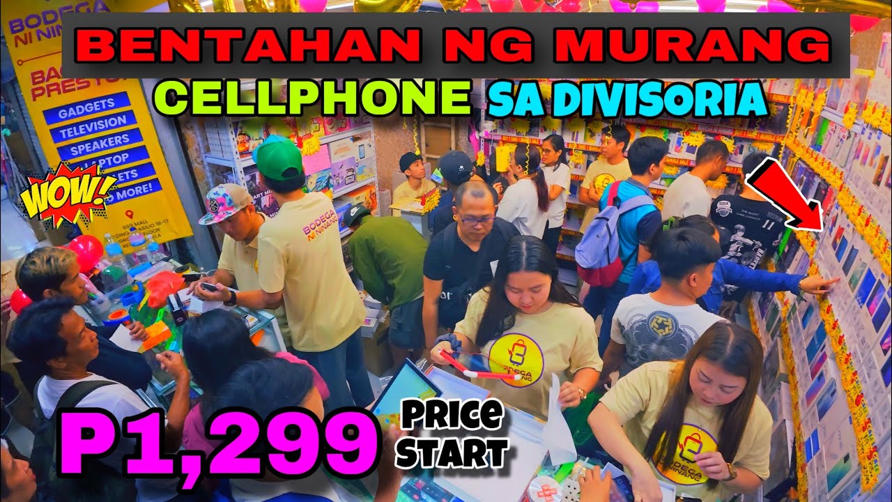BENTAHAN NG MURANG GADGETS AT APPLIANCES SA 999 MALL DIVISORIA | CELLPHONE  LAPTOP SMART TV SPEAKER