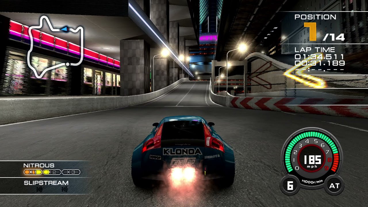 Ridge Racer 7: Downtown Rave City (Magnifico)