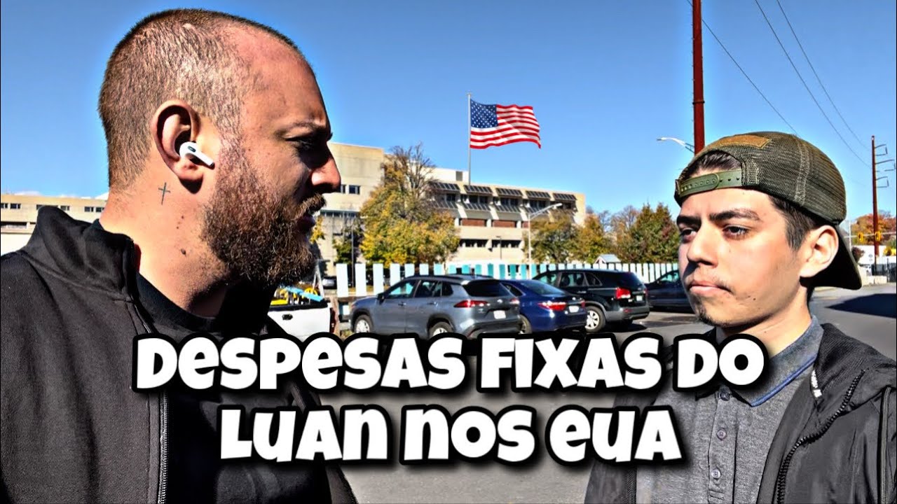 CUSTO DE VIDA PARA SOLTEIRO NOS EUA - VEJA QUANTO O LUAN GASTA PARA VIVER NA AMÉRICA