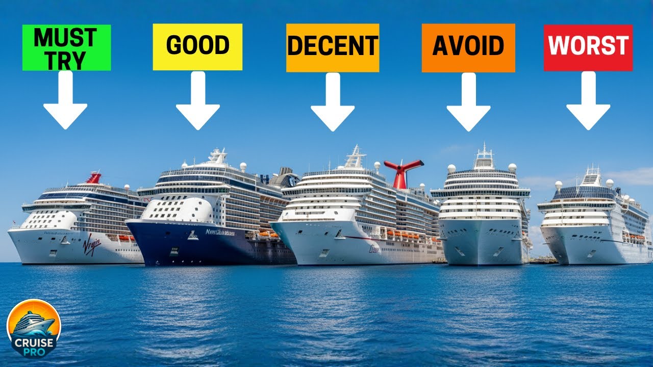 Cruise Lines for SOLO Travelers Ranked from WORST to BEST
