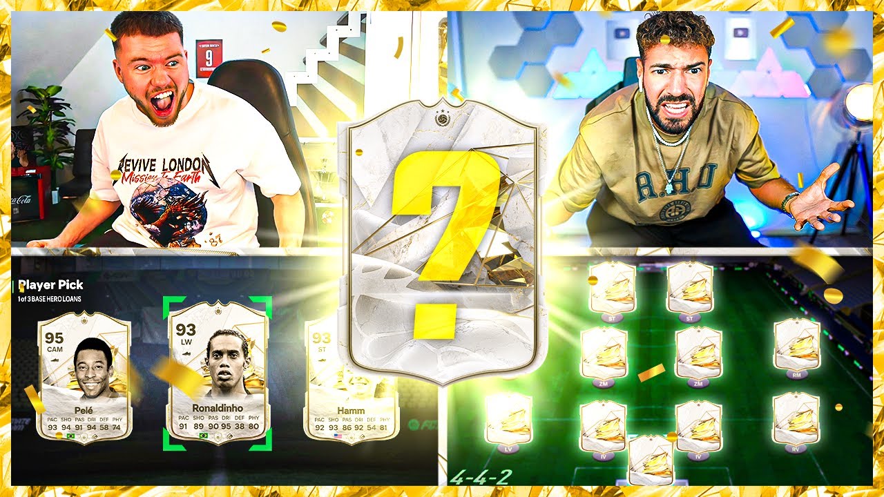 OMG 🚨 ICON PICK SBB ☠ EA FC 24 SQUAD BUILDER BATTLE 🔥 PROOWNEZ&nbsp;vs&nbsp;WAKEZ