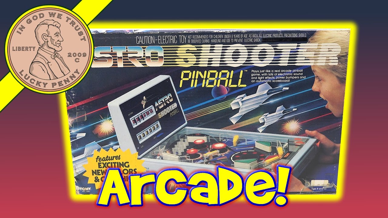 How To Play The Astro Shooter Pinball Game By Tomy - Pinball Wizard!