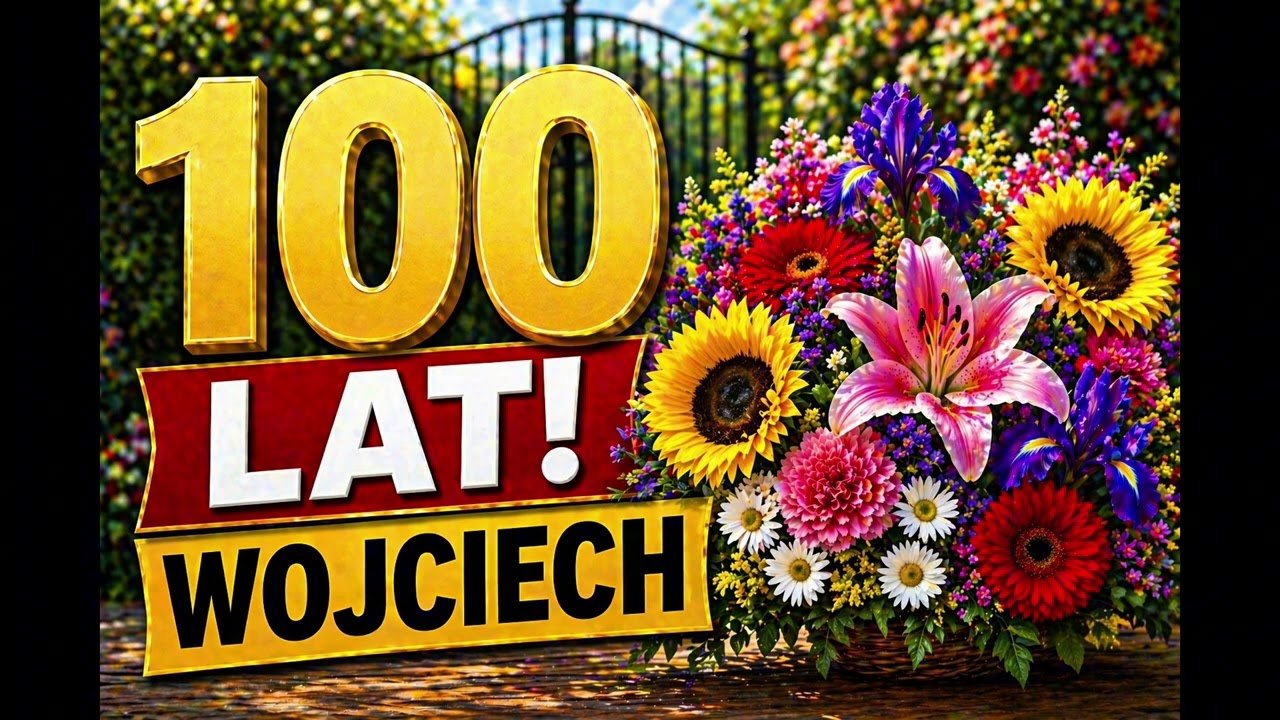 100 lat Wojciechu! 🎉 Piosenka imieninowa dla Wojciecha