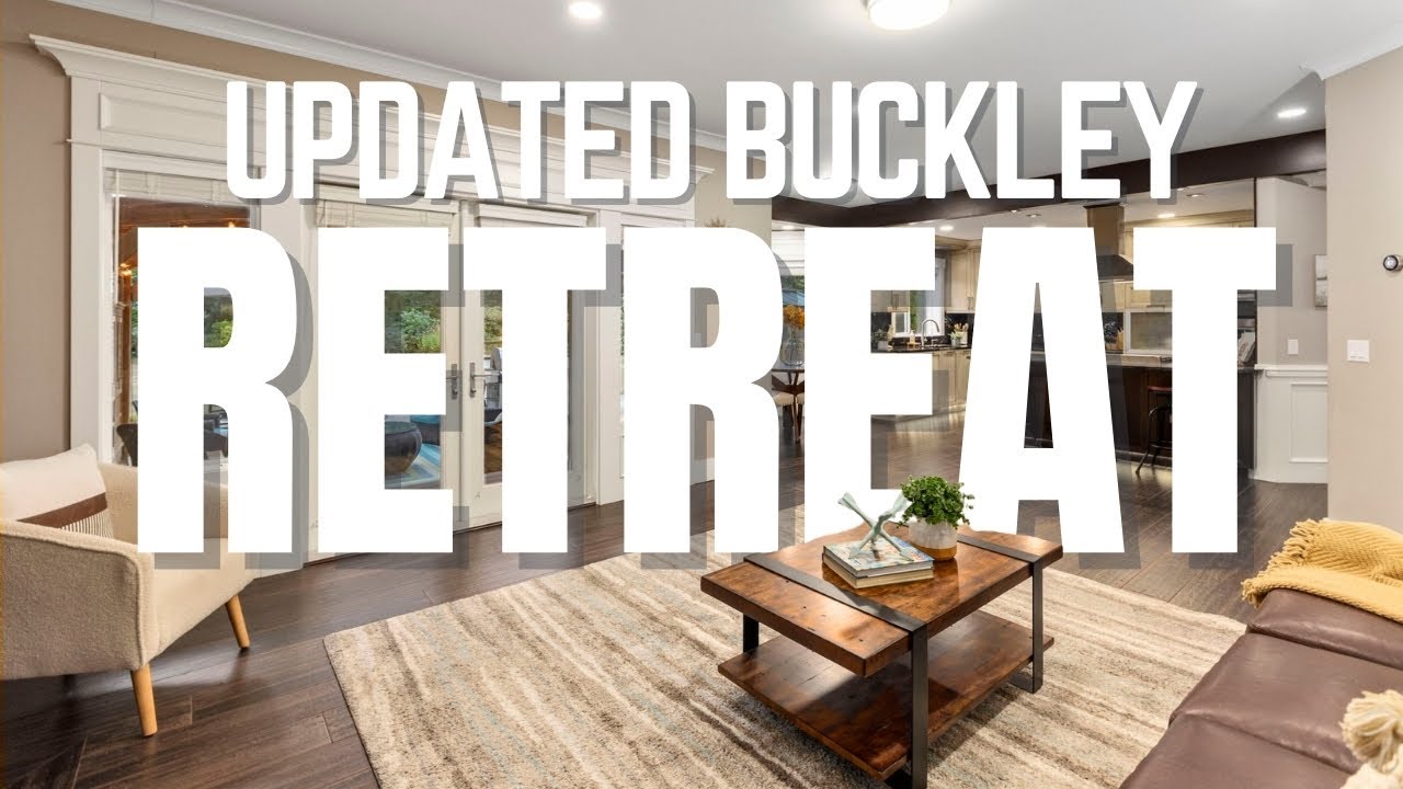 Mt. Rainier Views on 5 Acres | Buckley Estate w/ Class-A RV Shop & A/C