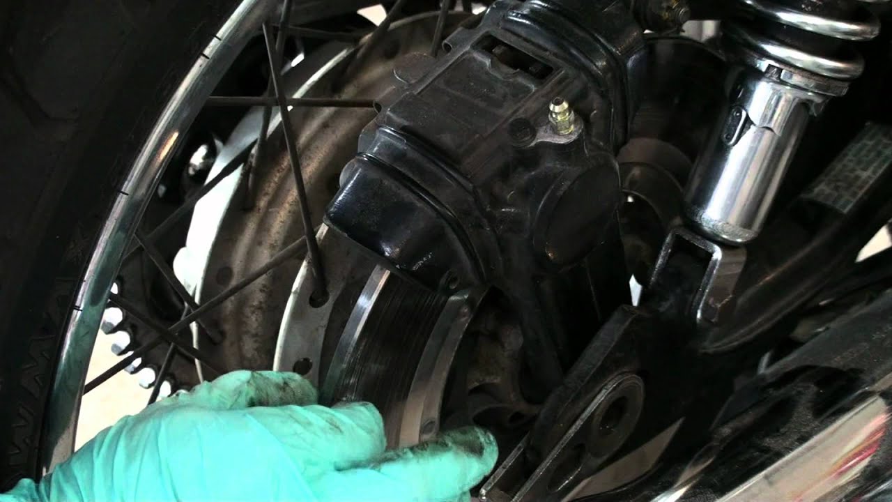 Rear Wheel Removal : Honda Motorcycle : How To Tutorial