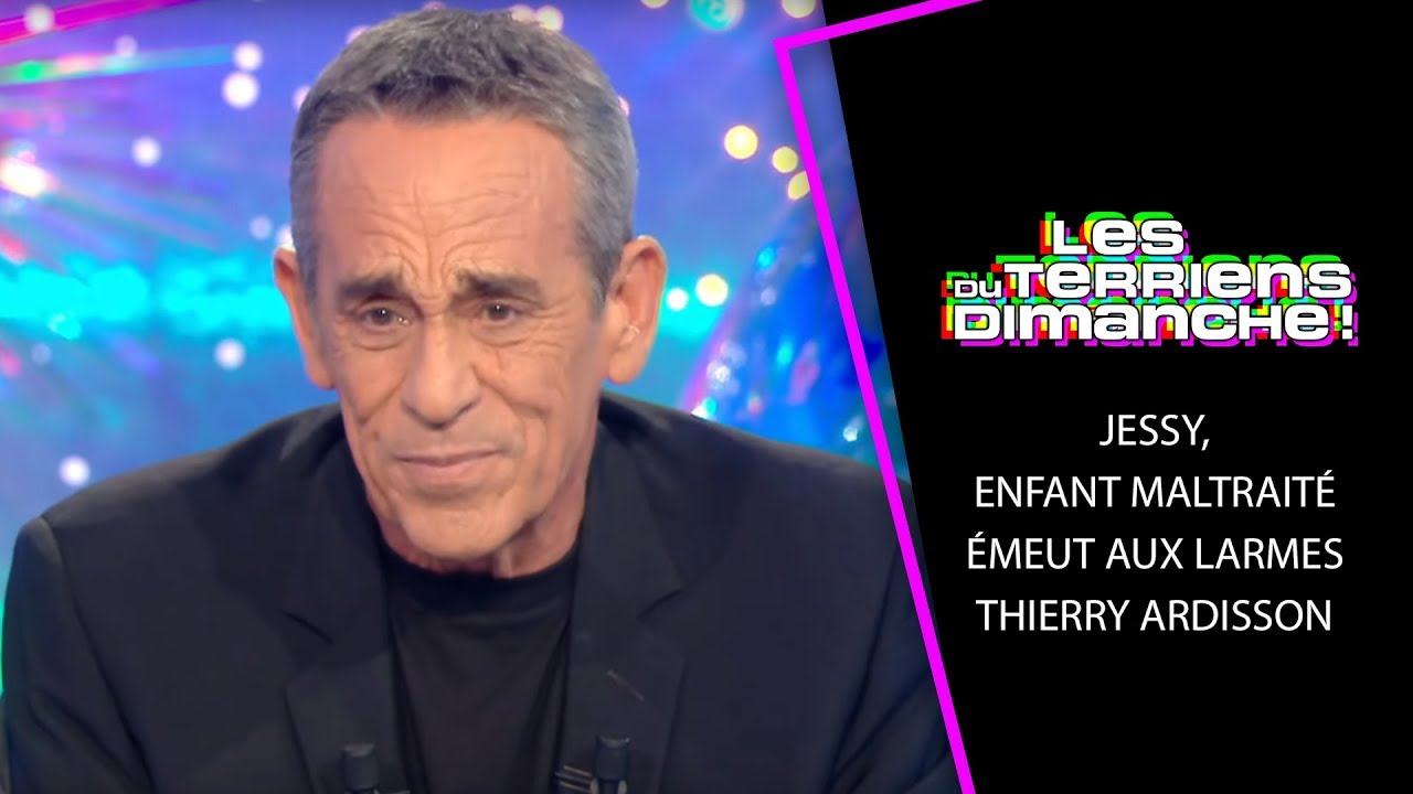 Jessy, enfant maltrait&eacute; &eacute;meut aux larmes Thierry Ardisson - LTD 03/02/2019