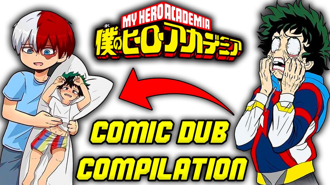 Todoroki Has a Deku Body Pillow!? | My Hero Academia Comic Dub Compilation #3