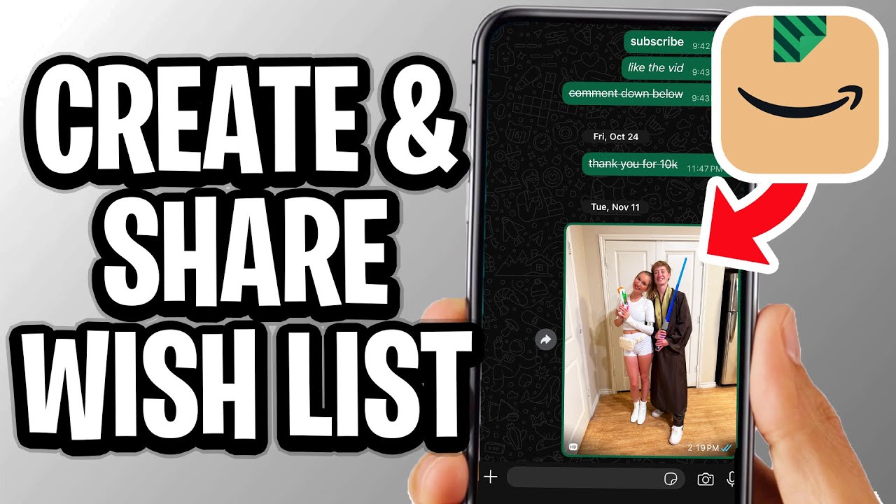 How To Create Amazon Wish List and Share - Step By Step