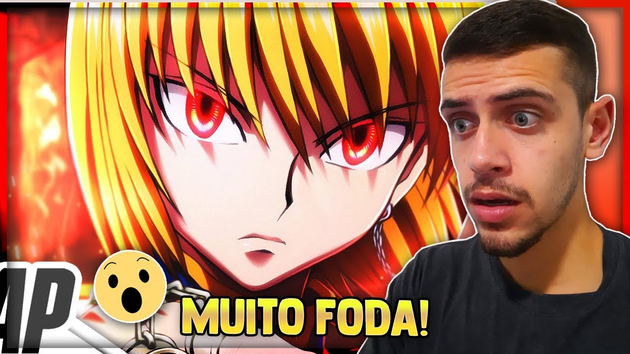 REAGINDO AO BASARA - Rap do Kurapika (Hunter x Hunter) | Olhos Carmesim | Basara REACT#77