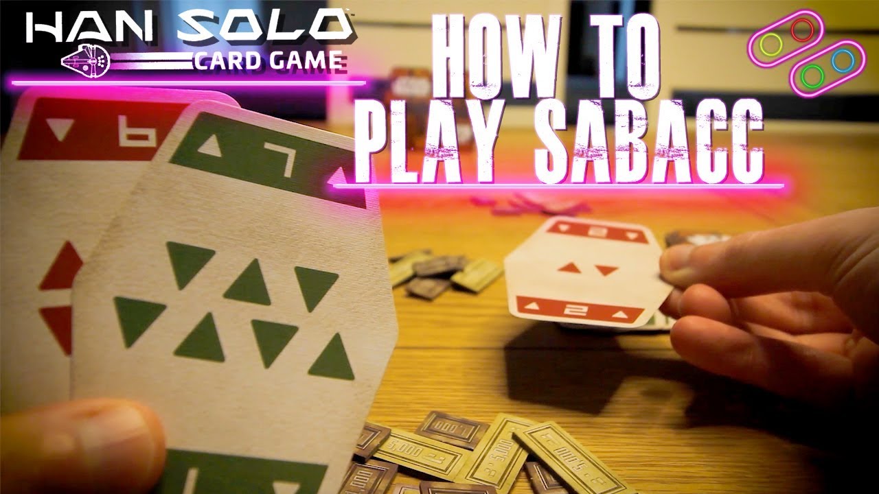 How to Play Corellian Spike Sabacc Han Solo Card Game and Make Your Own Deck