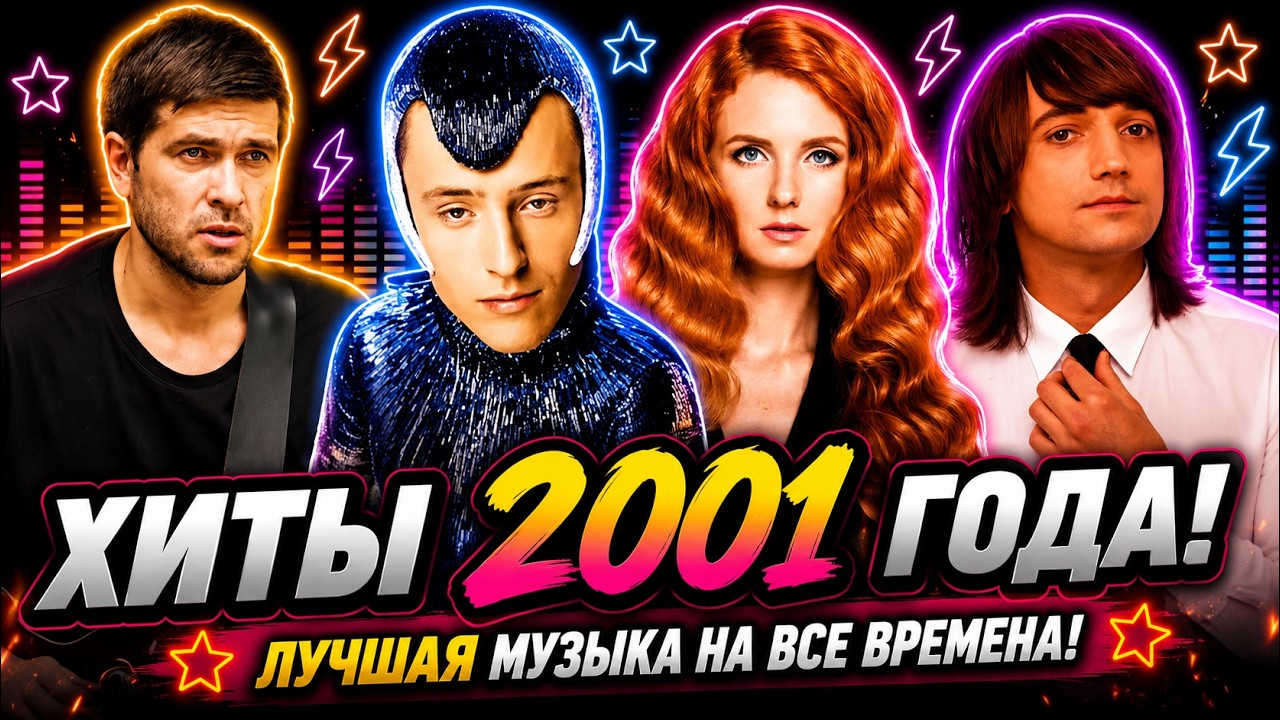 100 ЛУЧШИХ РУССКИХ ХИТОВ 2001 ГОДА // ЛУЧШИЕ ПЕСНИ 2001 ГОДА // НАЗАД В ПРОШЛОЕ