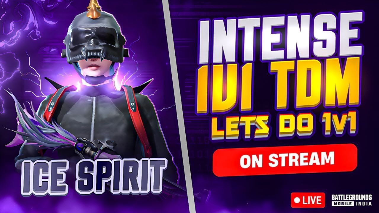 🛑 1v1 with subscribers🤯 classic action 👹| road to 1K |#bgmi #1v1tdm#IceSpirit#nemesis