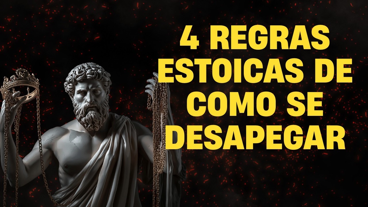 4 REGRAS ESTOICAS SOBRE COMO SE DESAPEGAR EMOCIONALMENTE DE ALGUÉM | ESTOICISMO