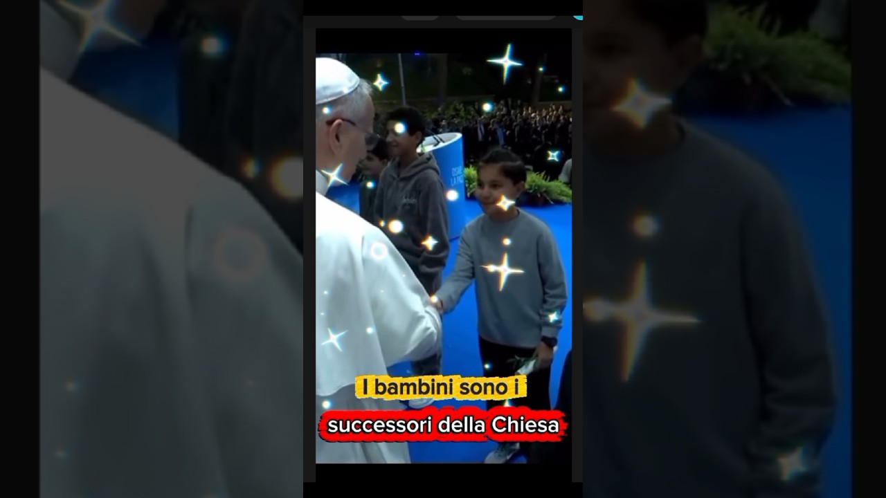 ✨IL PAPA CHE ABBRACCIA: La Dolcezza di Papa Leone XIV coi Bambini! ❤️