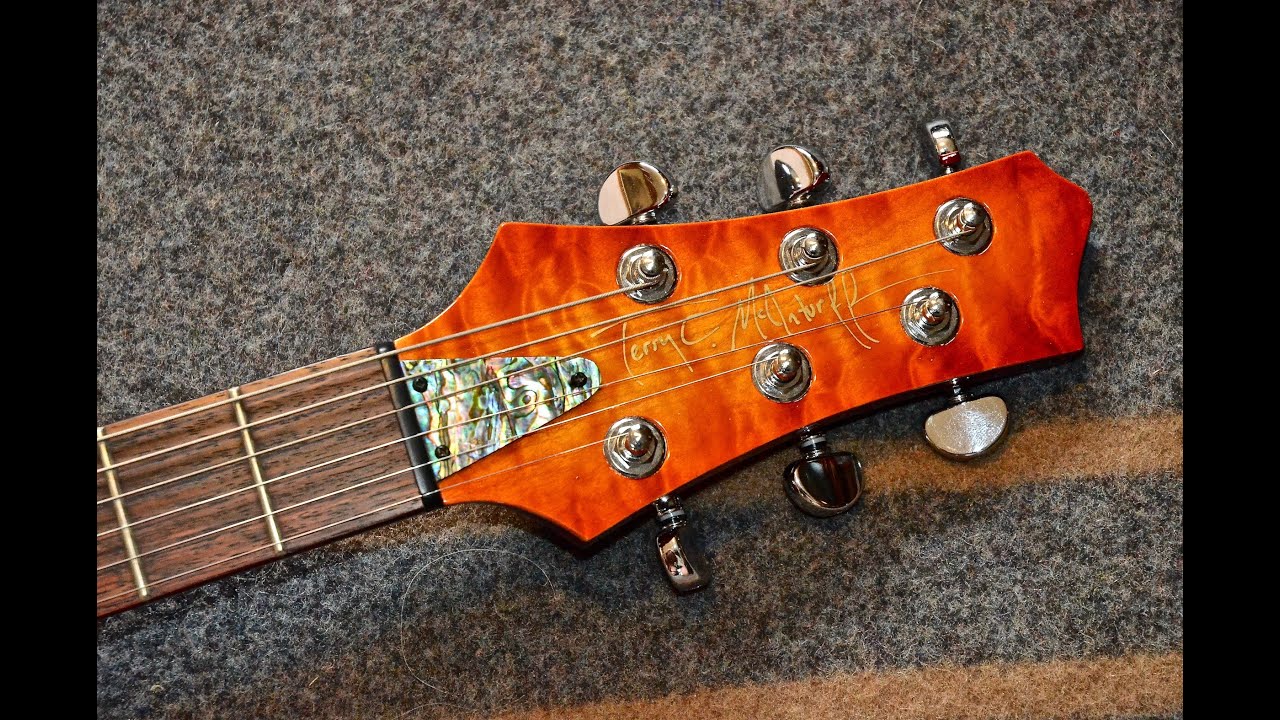 Terry C  McInturff Custom Empress electric guitar review....Check this out!