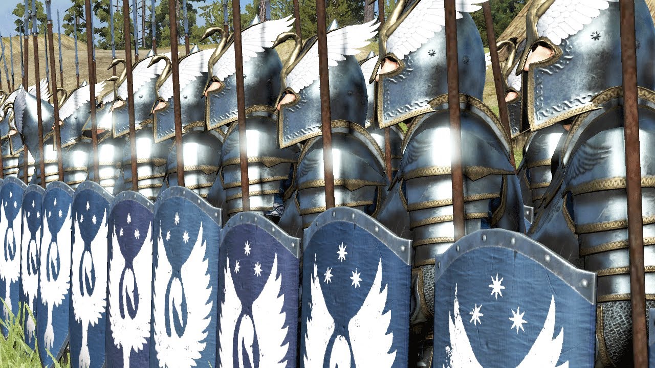 The Glorious Stand Of The Swan Knights - Lord Of The Rings Siege! - Dawnless Days