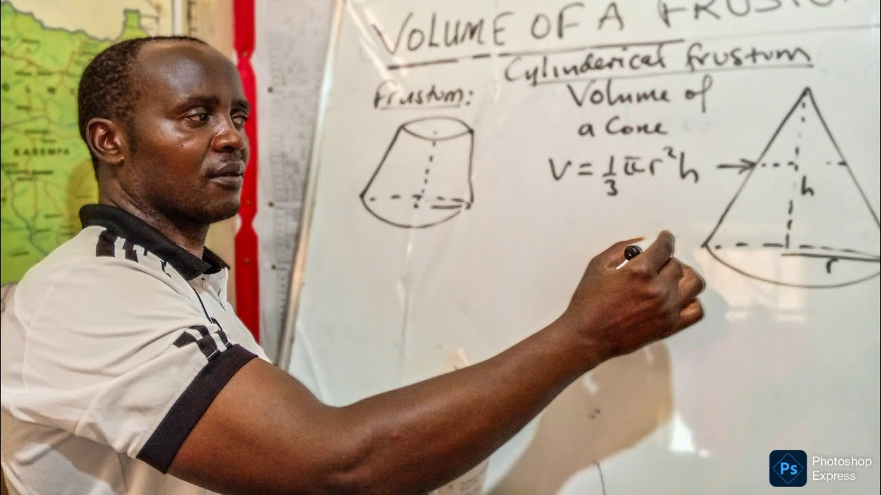 Saube Methods that saves time when solving Volume of A frustum