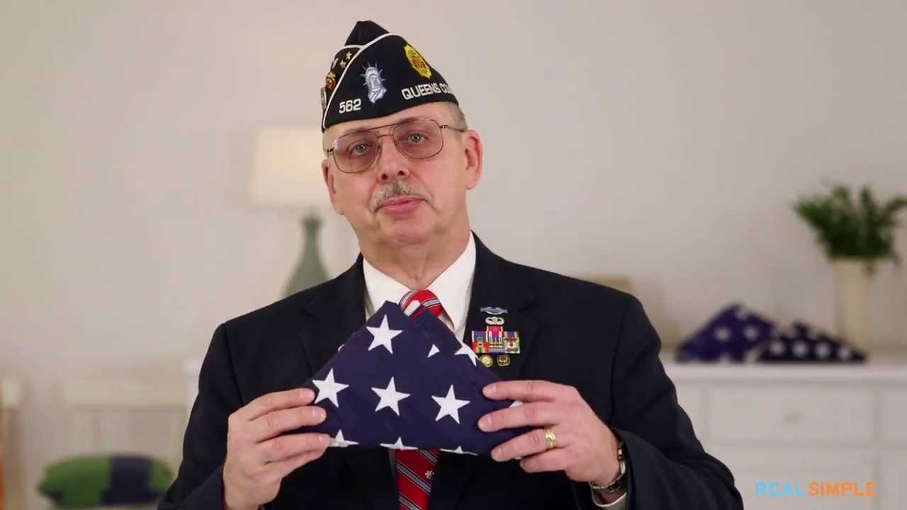 How to Fold an American Flag - Real Simple