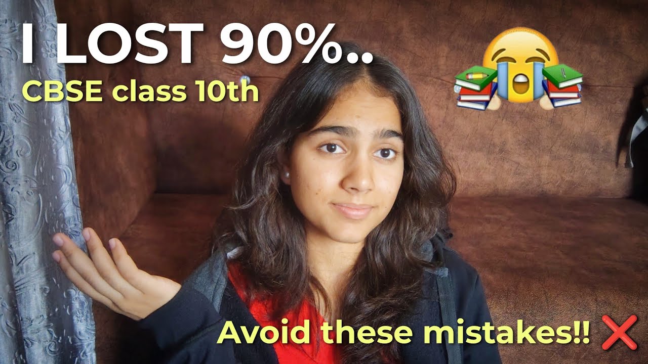 Mistakes That Cost Me 90% in *Class 10 Boards* (Don’t Repeat These!) #class10th #cbse10thboards 