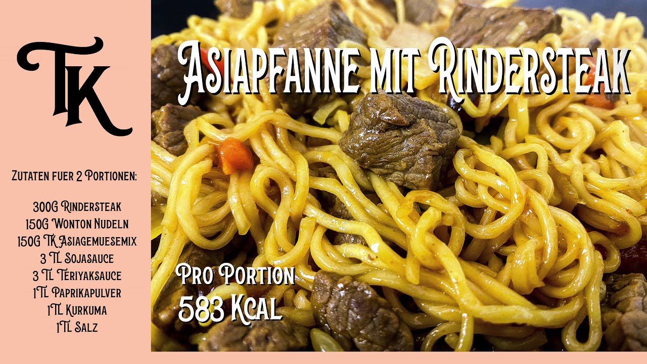 TimoxKitchen | Asiapfanne mit Rindersteak