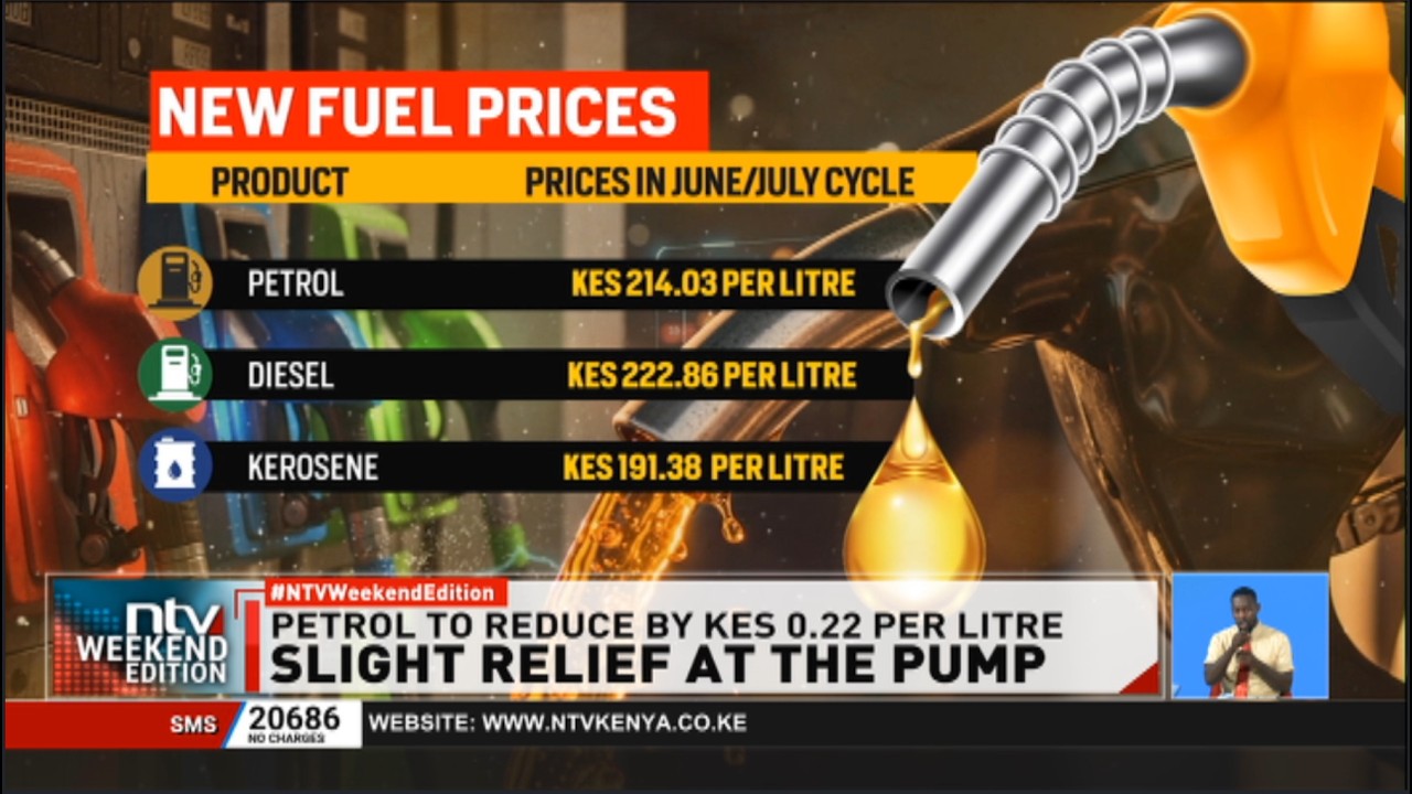 Slight relief as Epra reduces diesel prices by Sh10 and petrol by Sh0.22