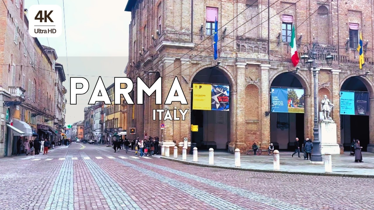 Parma, Italy 🇮🇹 | 4K Walking Tour Around the City | Winter 2026