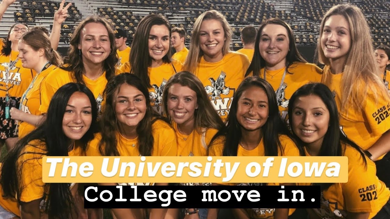College Move-In: University of Iowa