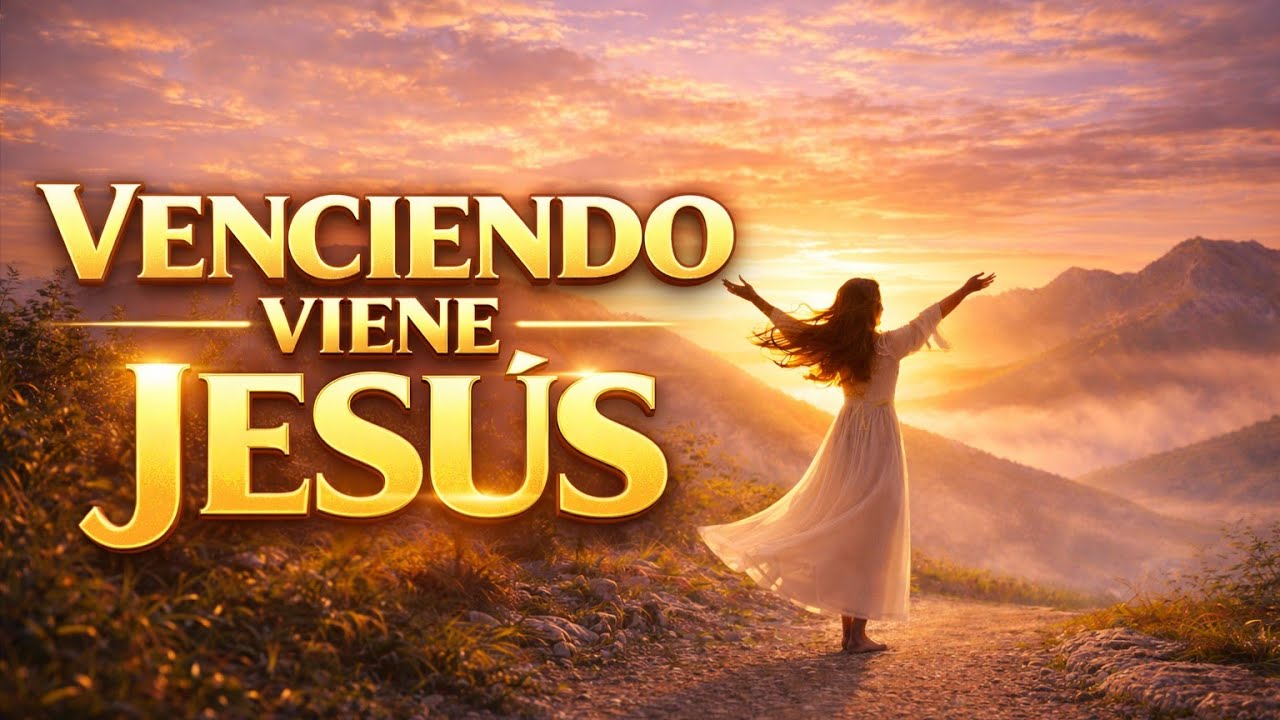 🔥  Venciendo Viene Jesús – Himno de la Harpa Cristiana (Con Letra)Gloria, Gloria, Aleluya | 