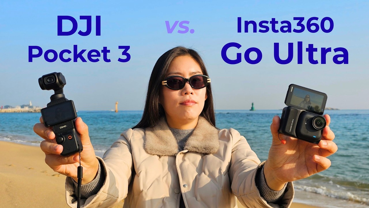 DJI Pocket 3 против Insta360 Go Ultra | Какая камера станет королём видеоблогов в 2026 году?
