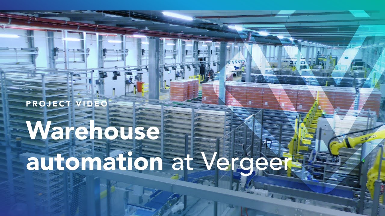 Fully automated storage systems & Factory Intelligence Software at Vergeer Holland