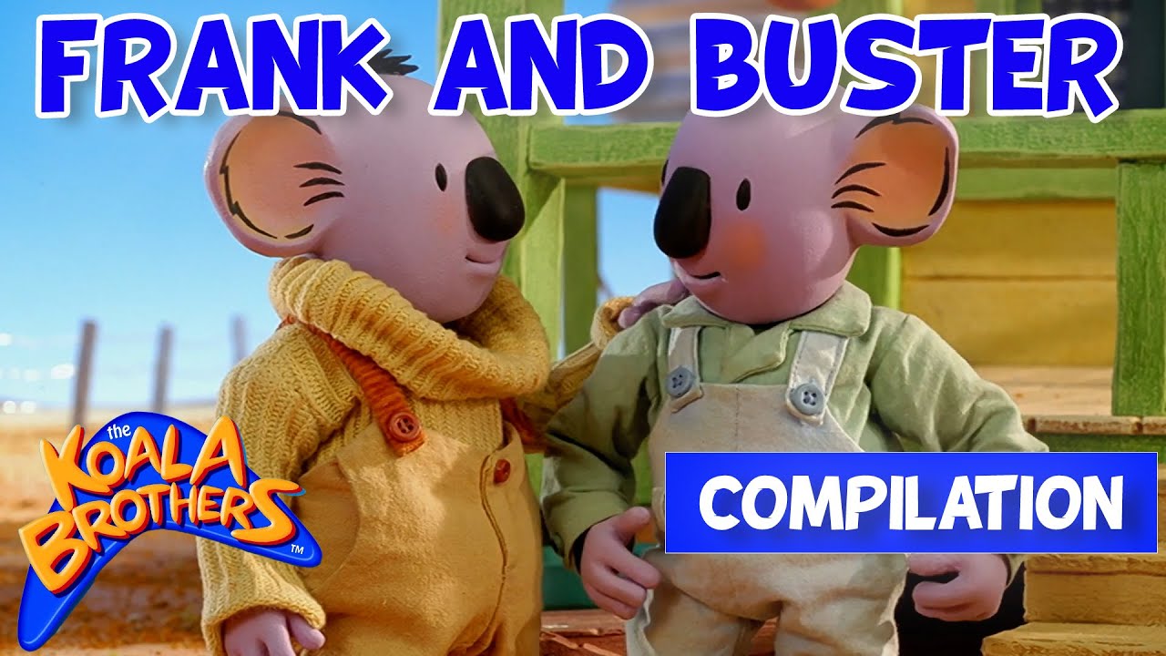 Frank and Buster Compilation 🐨🐨❤️  | @KoalaBrothersTV |  Animation for Kids