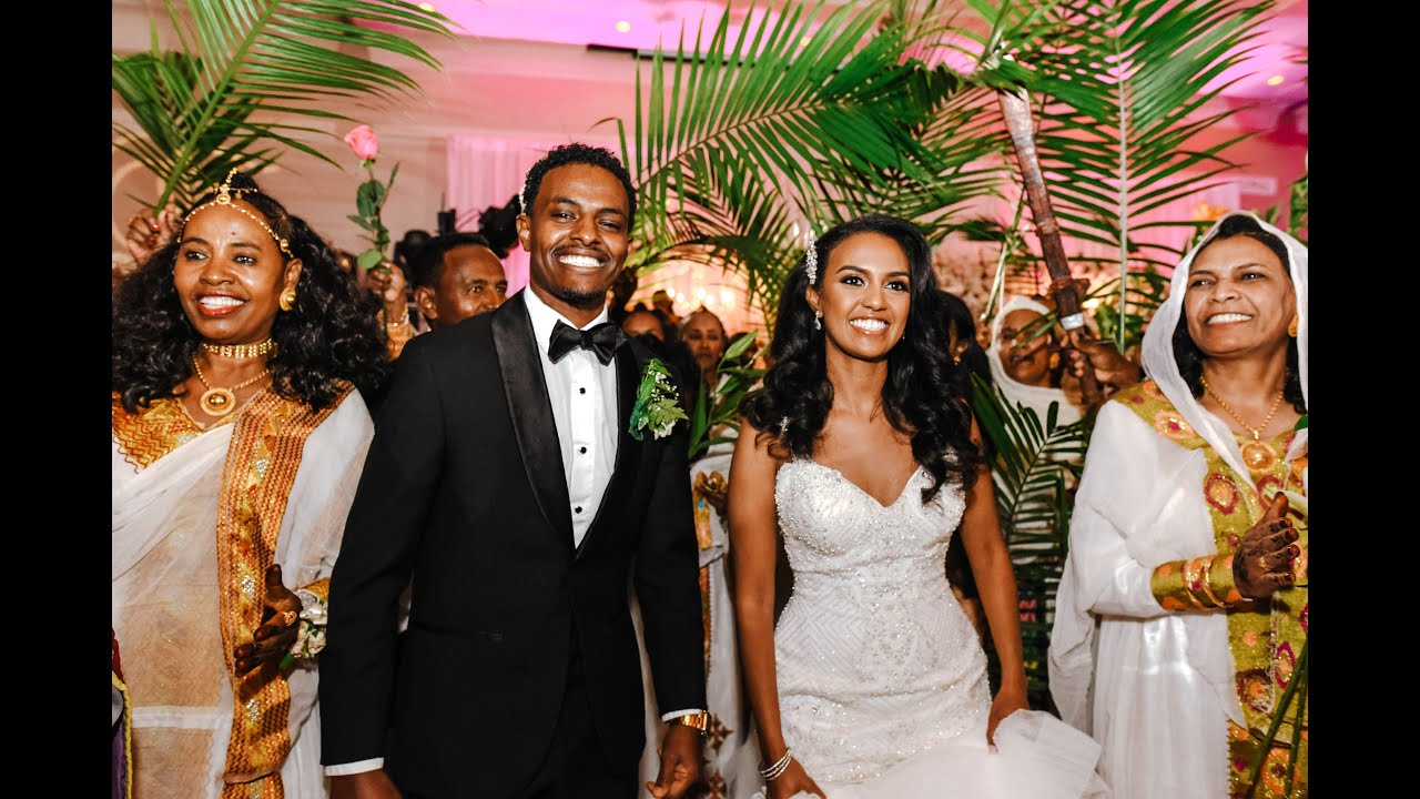Helen & Tesfay Eritrean Wedding Reception Entrance