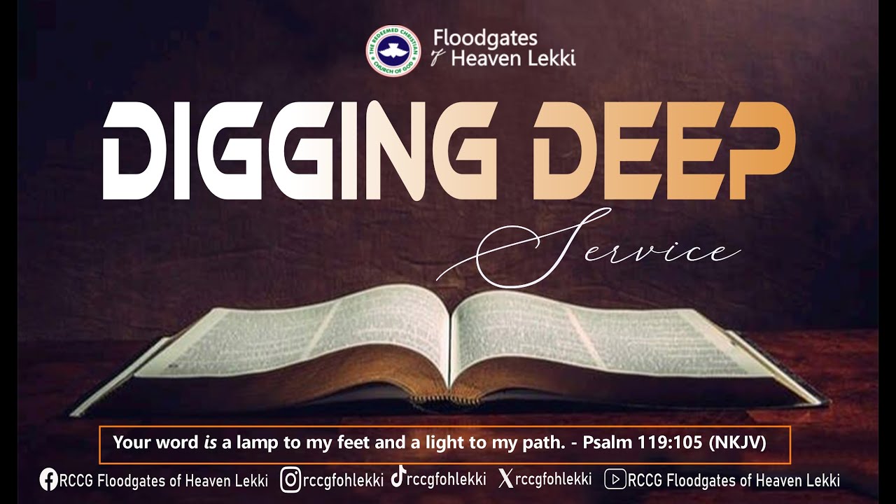 IT IS FINISHED: DIGGING DEEP SERVICE || TUESDAY 10TH, FEBRUARY 2026