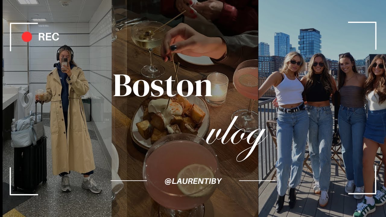 Boston Vlog | weekend in my life, visiting friends