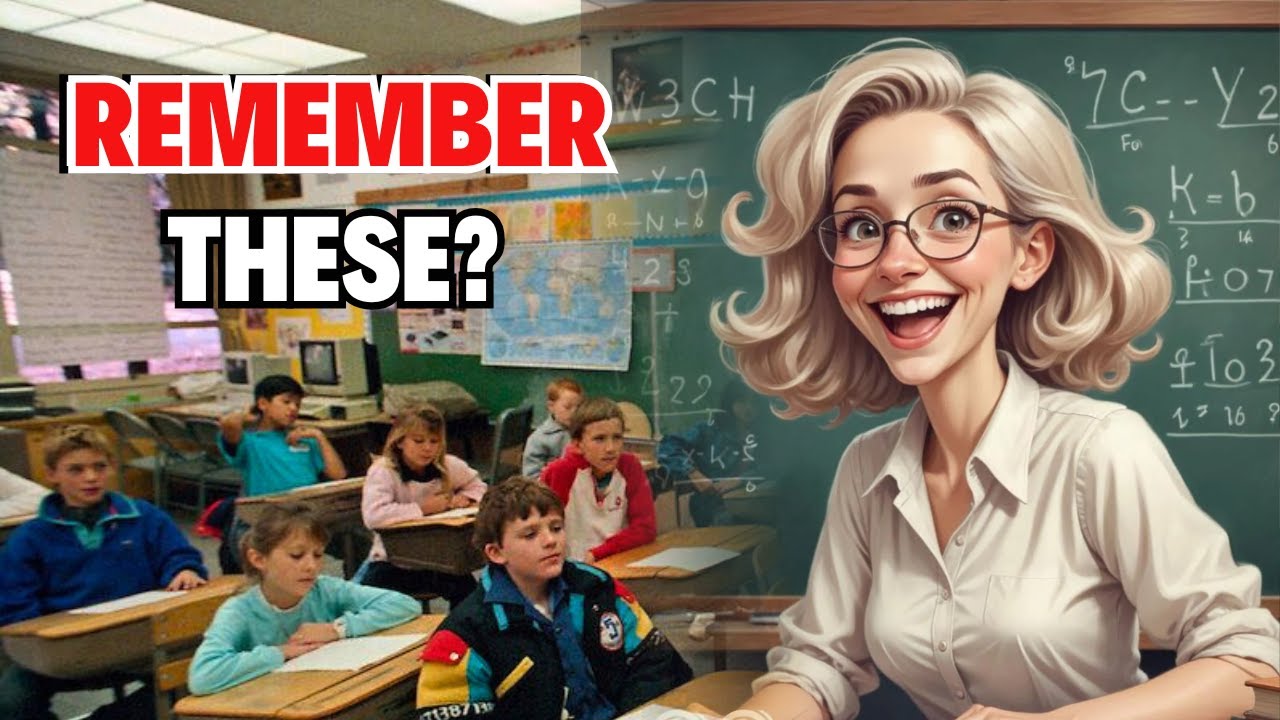 20 School Items No Longer Used!