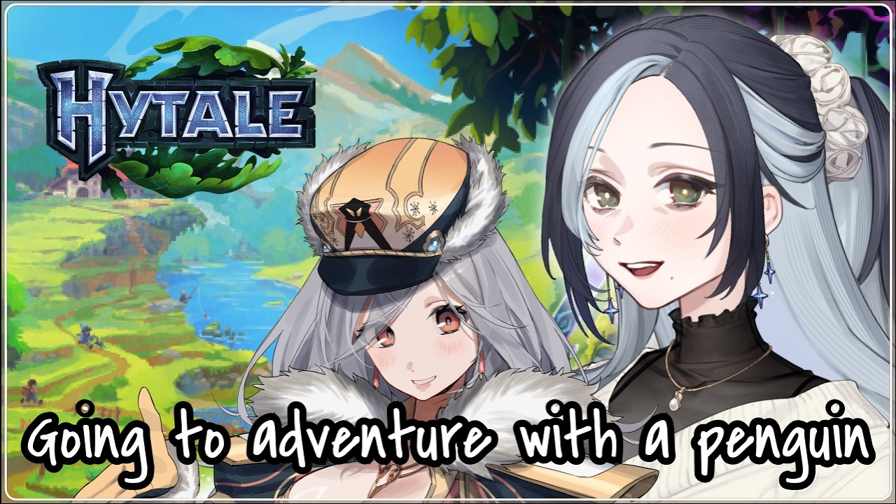 Hytale exploration with @ShokuWaddles !