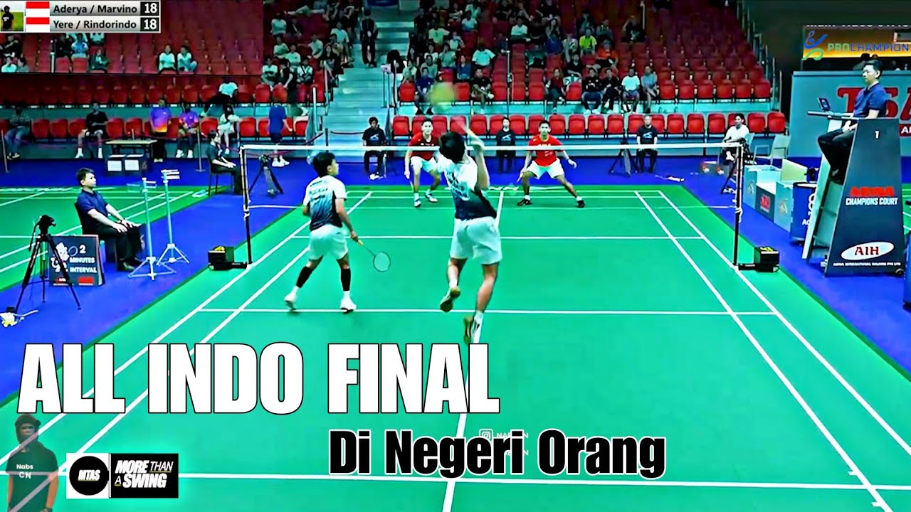 ALL INDONESIAN FINAL DI TURNAMEN DUNIA ! Rambitan / Patra vs Aderya / Daniel
