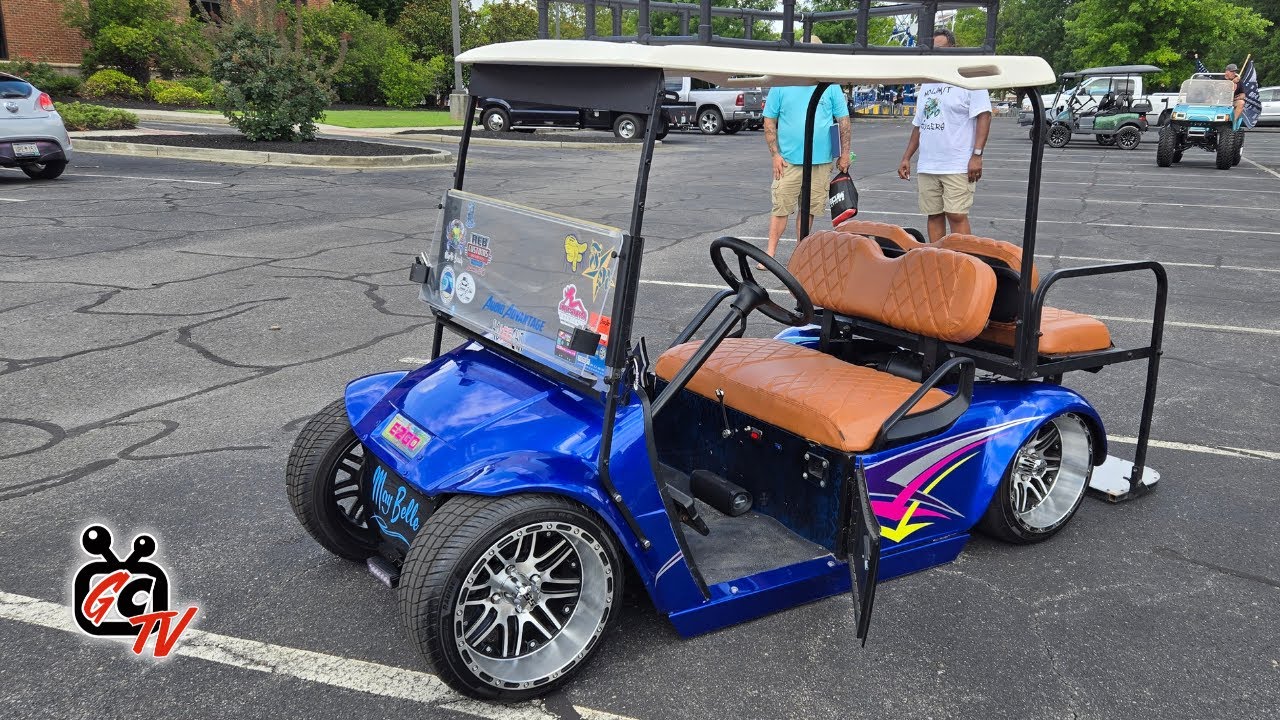 Built, Not Bought - Custom Air-Ride Golf Cart - GolfCartingTV