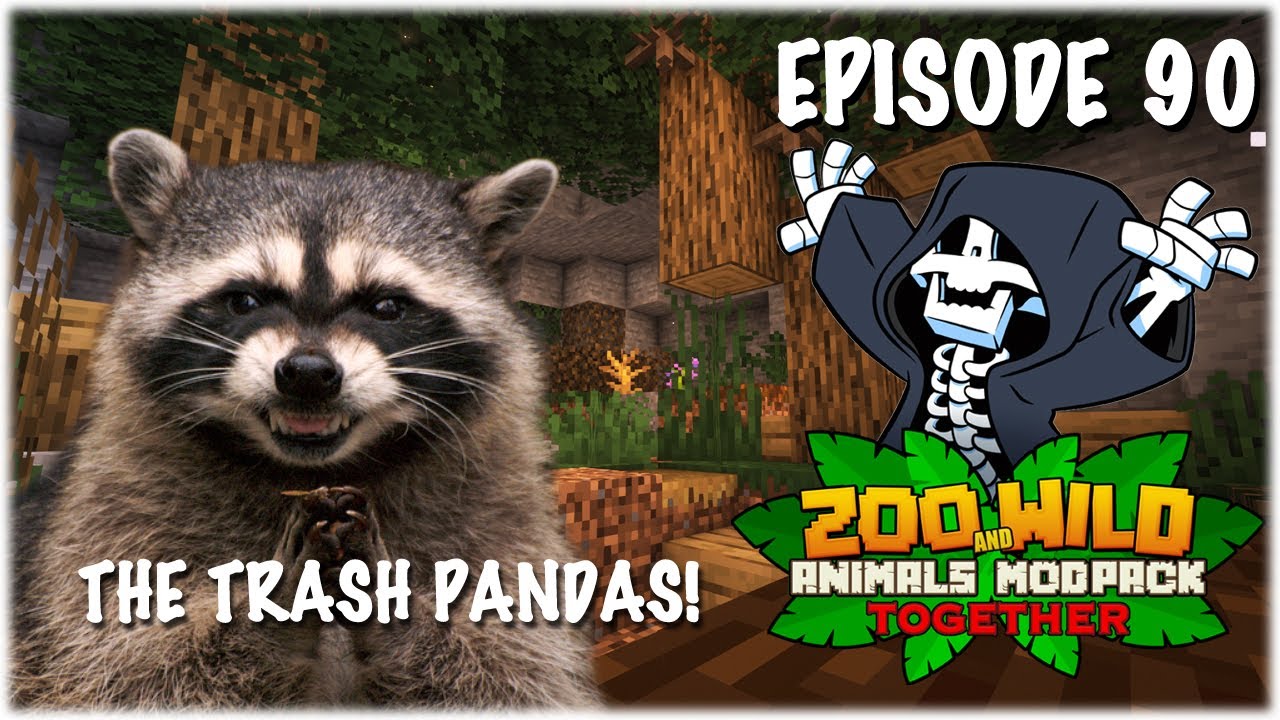 Выставка енотов! — Minecraft SMP: Zoo and Wild Animal (ZAWA) Mod — S3E90